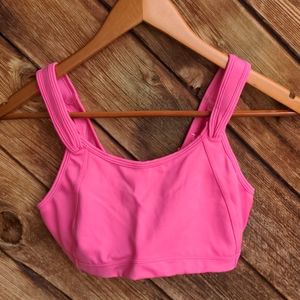 NWT 34D bright pink sports bra